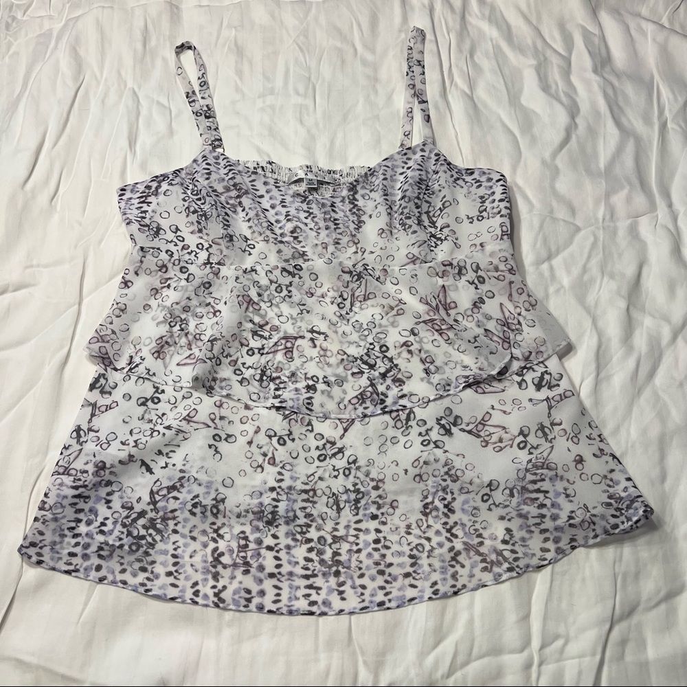 CAbi Sleeveless Chiffon Blouse